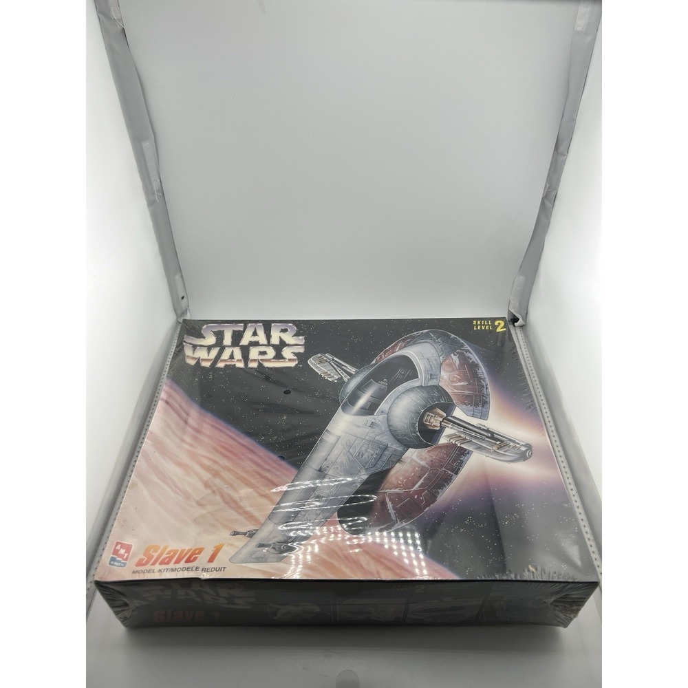 AMT ERTL Star‎ Wars Slave 1 Model Kit 1:24 Scale #8768 Vintage Factory Sealed